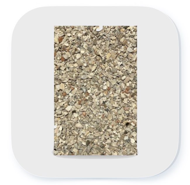 Muschelschalenschrot mittel