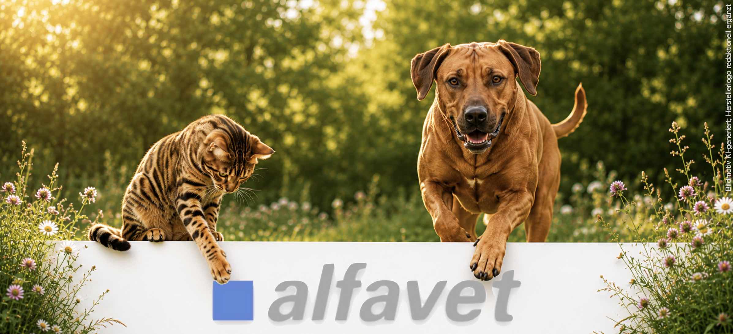 alfavet Produkte für Hunde, Katzen, Kleintiere und Vögel