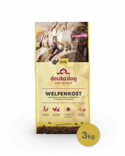 Deuka Welpenkost 3 kg Hundefutter