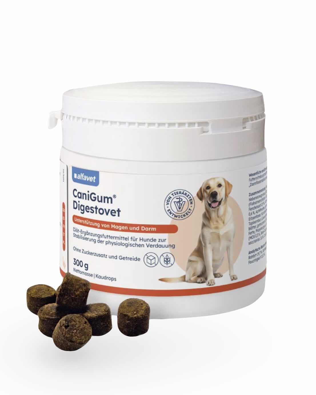 CaniGum Digestovet  Untersttzung fr Hunde, die Gras fressen | Magen &  Darm  avi-complete.de